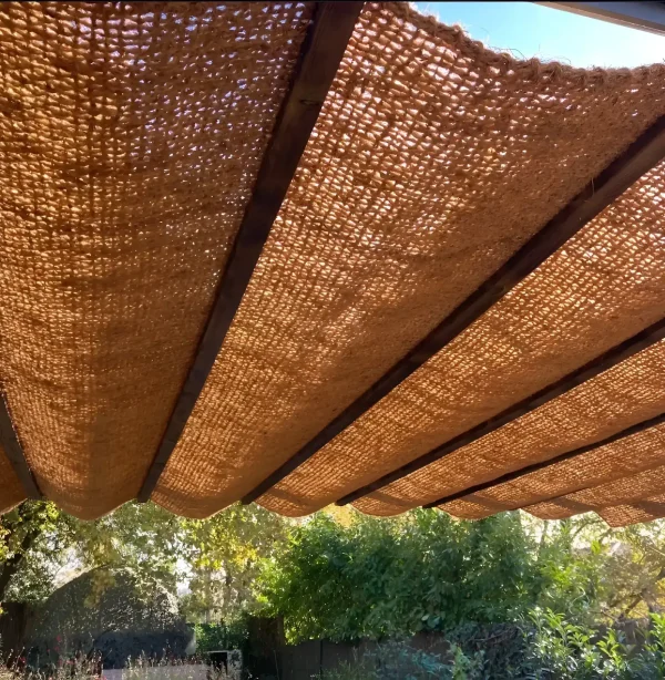 Toldo rectangular de coco sin anclajes - Imagen 5